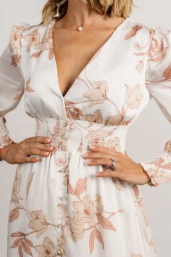 Best Baltic Born Mayfair High Low Maxi Dress | White Floral WhiteFloral