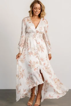 Best Baltic Born Mayfair High Low Maxi Dress | White Floral WhiteFloral