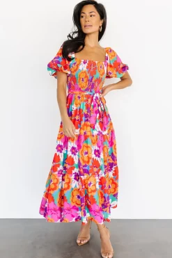 New Baltic Born Mazatlan Maxi Dress | Multi Floral MultiFloral