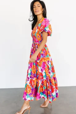 New Baltic Born Mazatlan Maxi Dress | Multi Floral MultiFloral