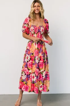 Outlet Baltic Born Mazatlan Maxi Dress | Vibrant Floral VibrantFloral