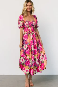 Outlet Baltic Born Mazatlan Maxi Dress | Vibrant Floral VibrantFloral