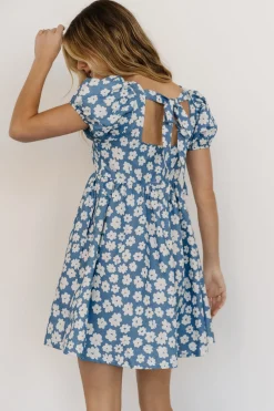 New Baltic Born McKell Mini Dress | Chambray Floral ChambrayFloral