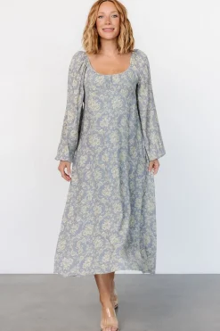 Sale Baltic Born McKinney Dress | Blue + Vintage Cream Floral Blue+VintageCreamFloral