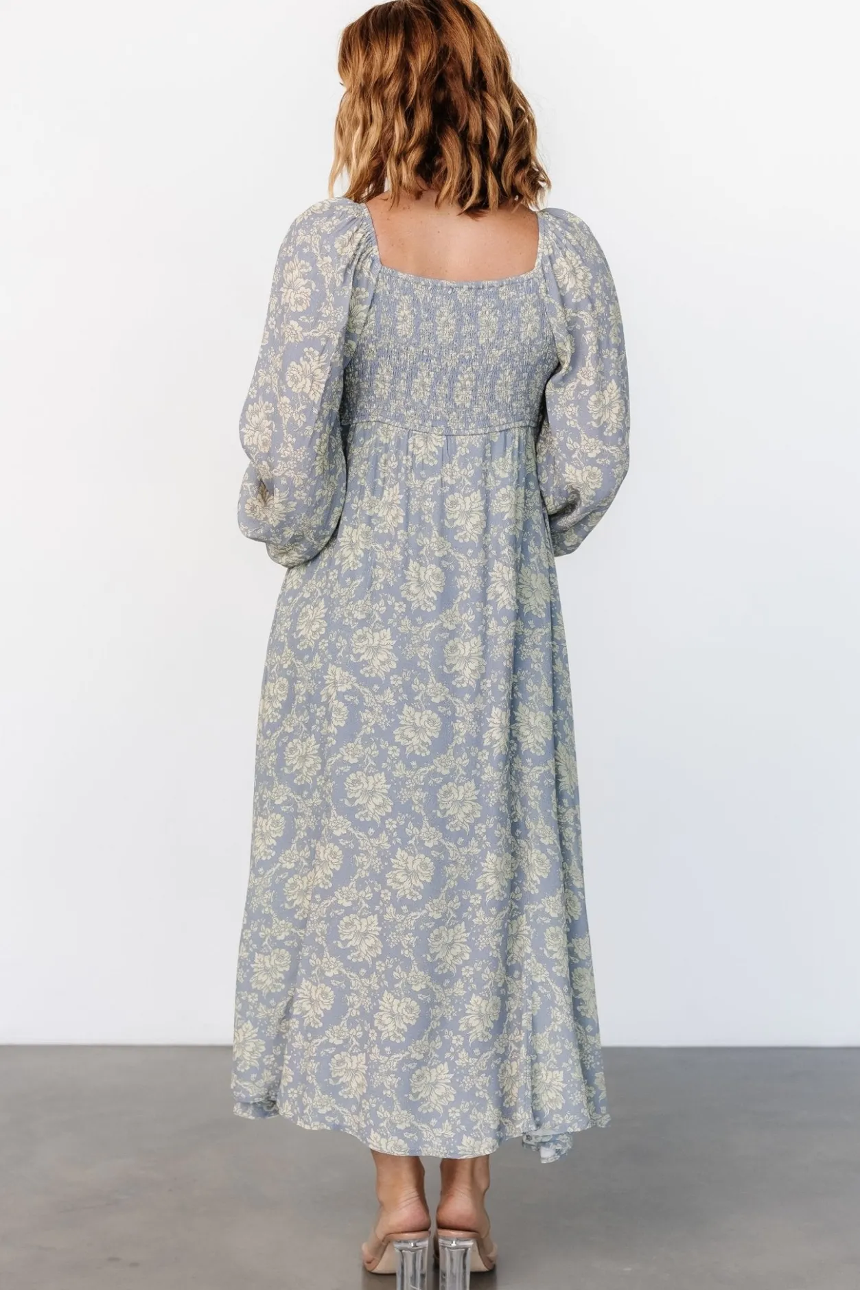 Sale Baltic Born McKinney Dress | Blue + Vintage Cream Floral Blue+VintageCreamFloral
