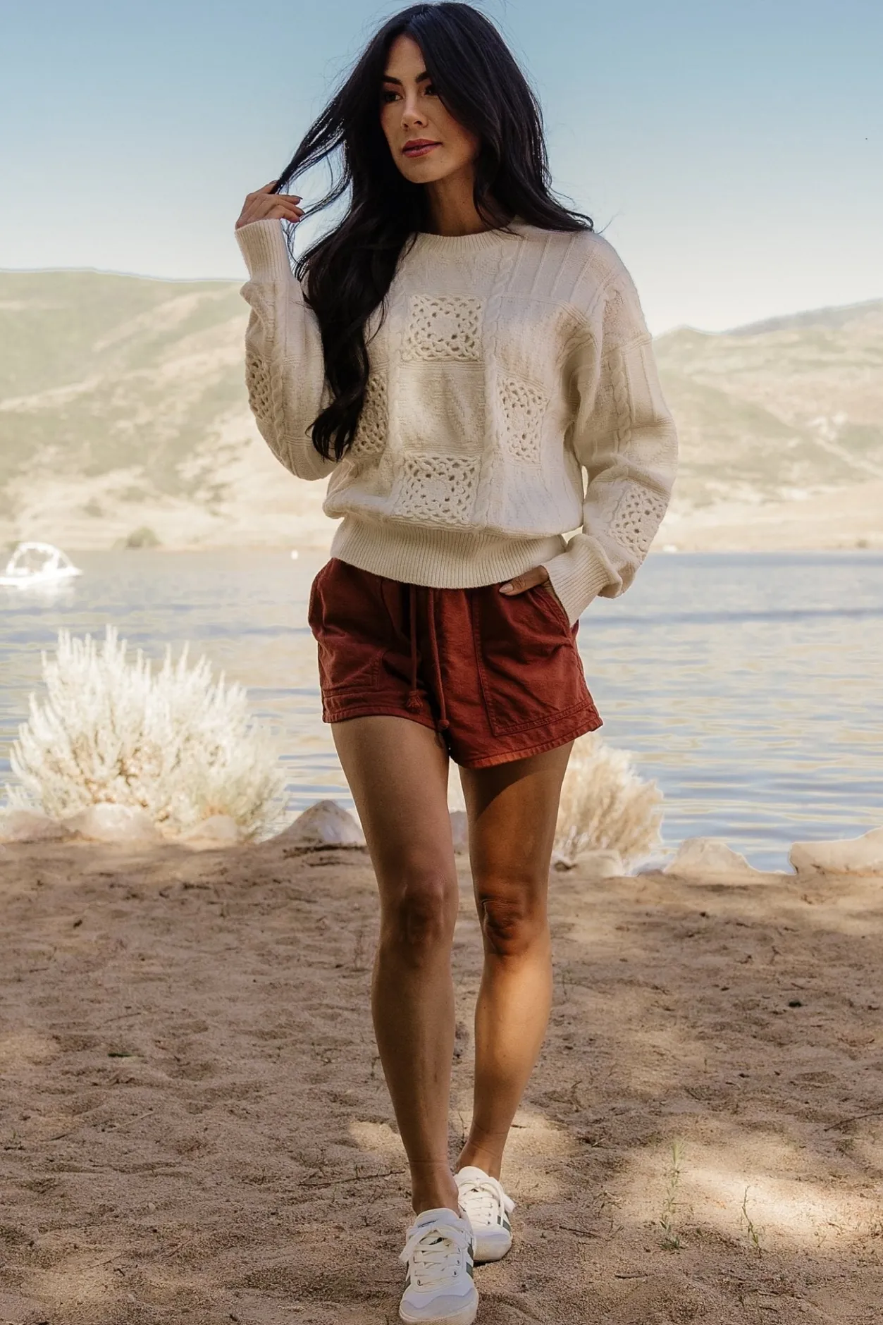 Fashion Baltic Born Meadow Knit Sweater | Cream