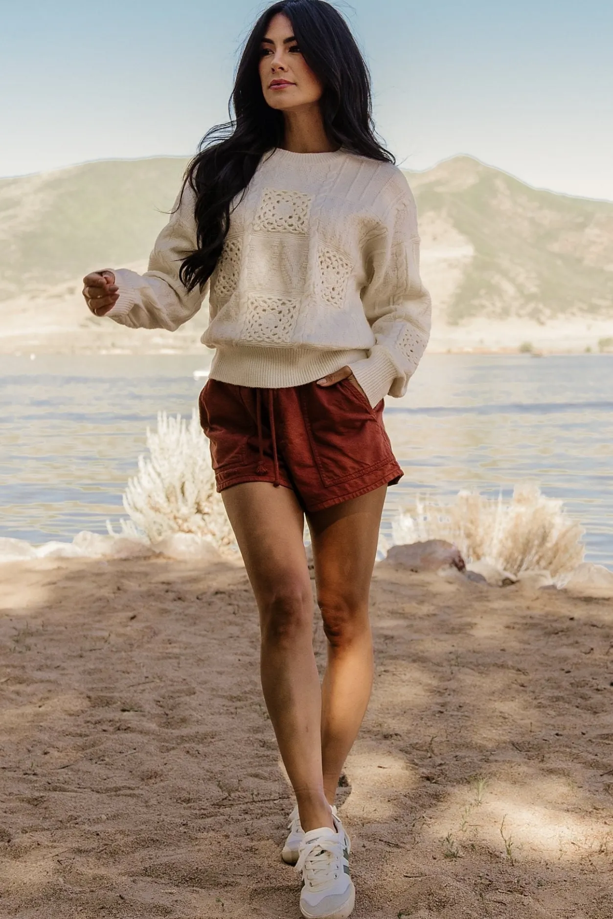 Fashion Baltic Born Meadow Knit Sweater | Cream