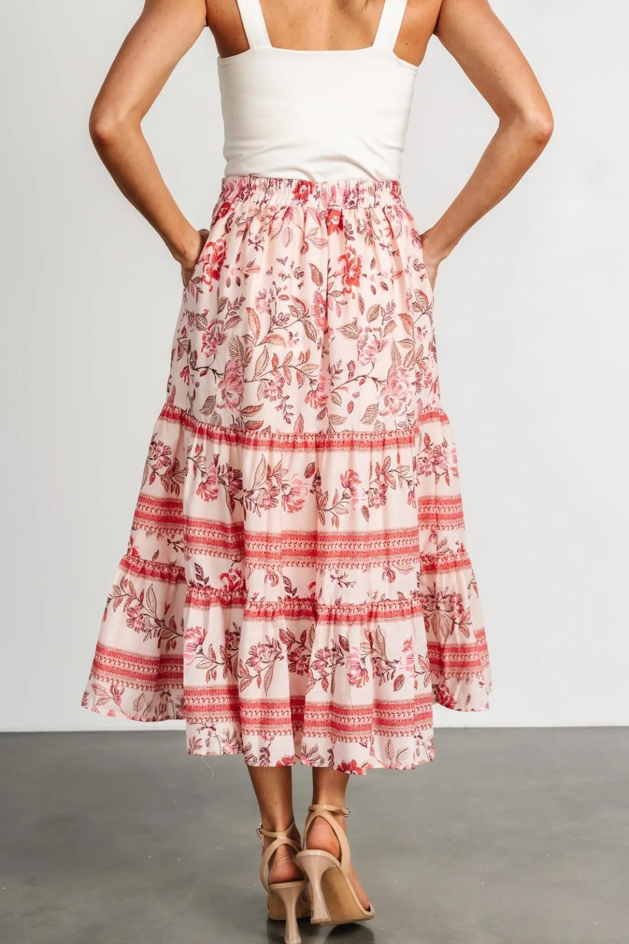 Fashion Baltic Born Meg Skirt | Blush Multi BlushMulti