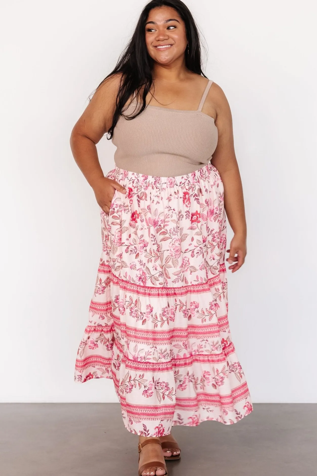 Fashion Baltic Born Meg Skirt | Blush Multi BlushMulti