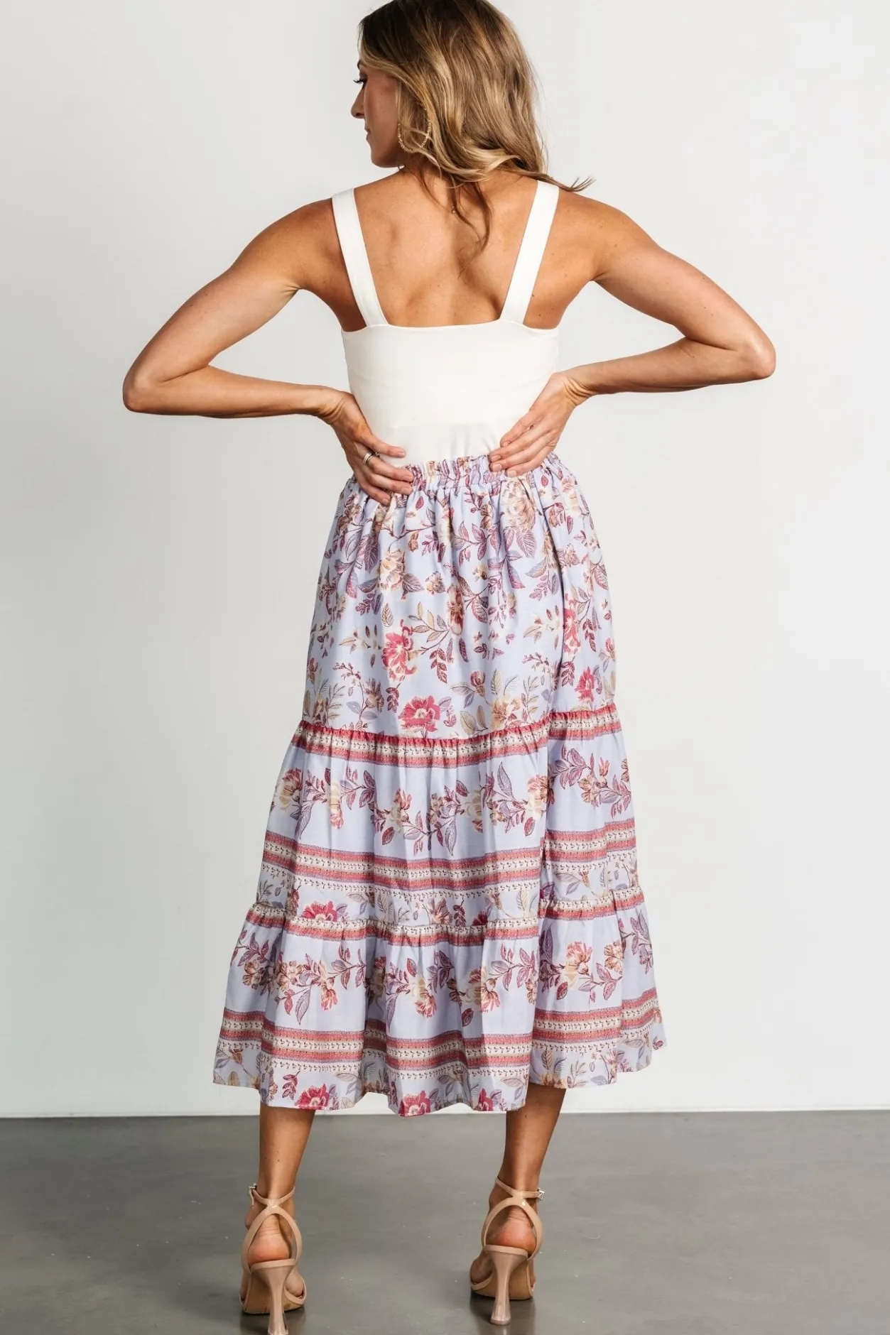 Sale Baltic Born Meg Skirt | Periwinkle Multi PeriwinkleMulti