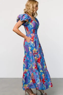 Sale Baltic Born Melanie Maxi Dress | Blue Multi BlueMulti