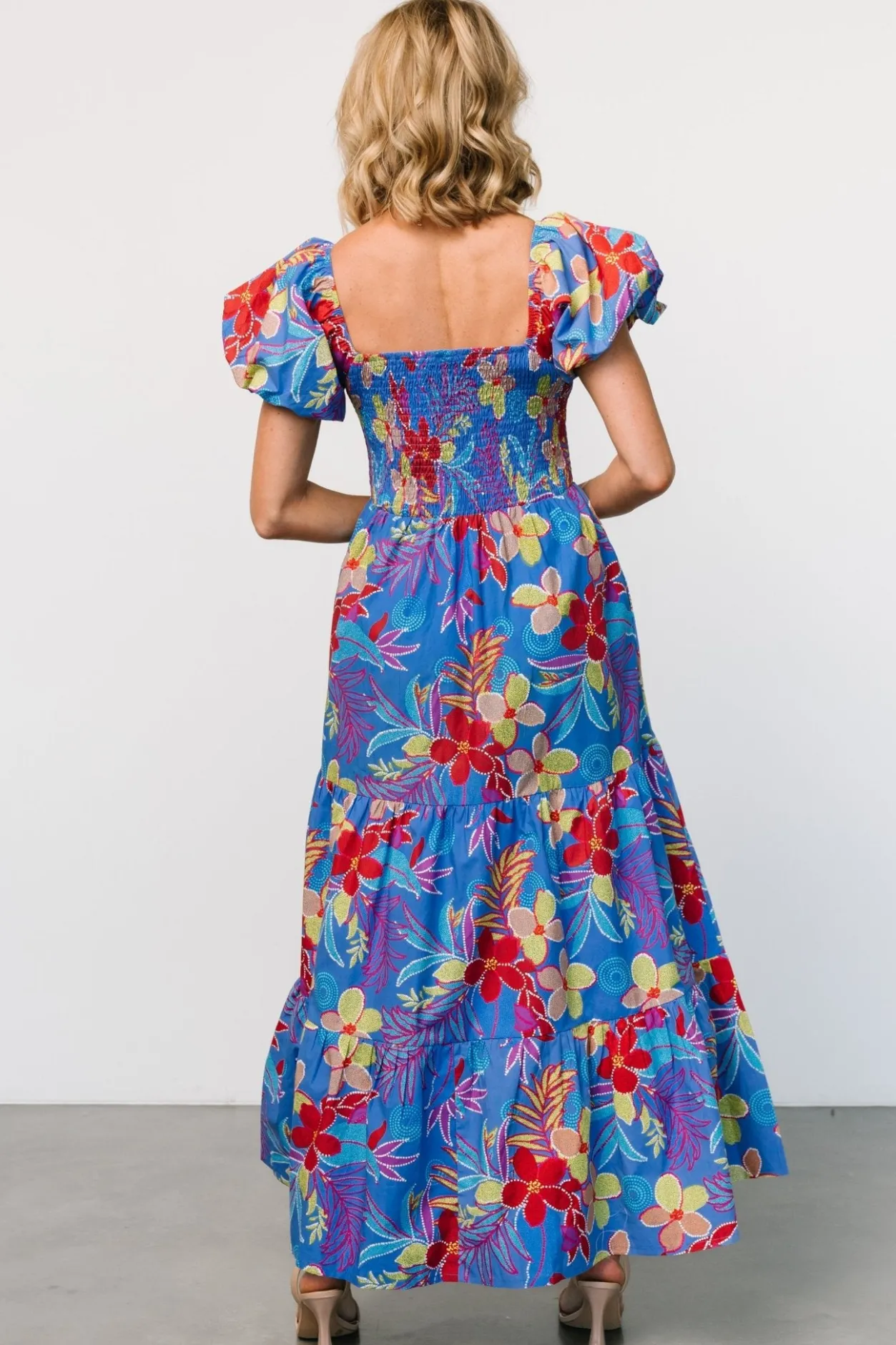 Sale Baltic Born Melanie Maxi Dress | Blue Multi BlueMulti