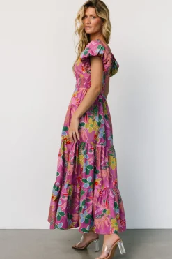 Hot Baltic Born Melanie Maxi Dress | Orchid Multi OrchidMulti