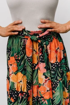 Outlet Baltic Born Melea Skirt | Navy Multi Floral NavyMultiFloral