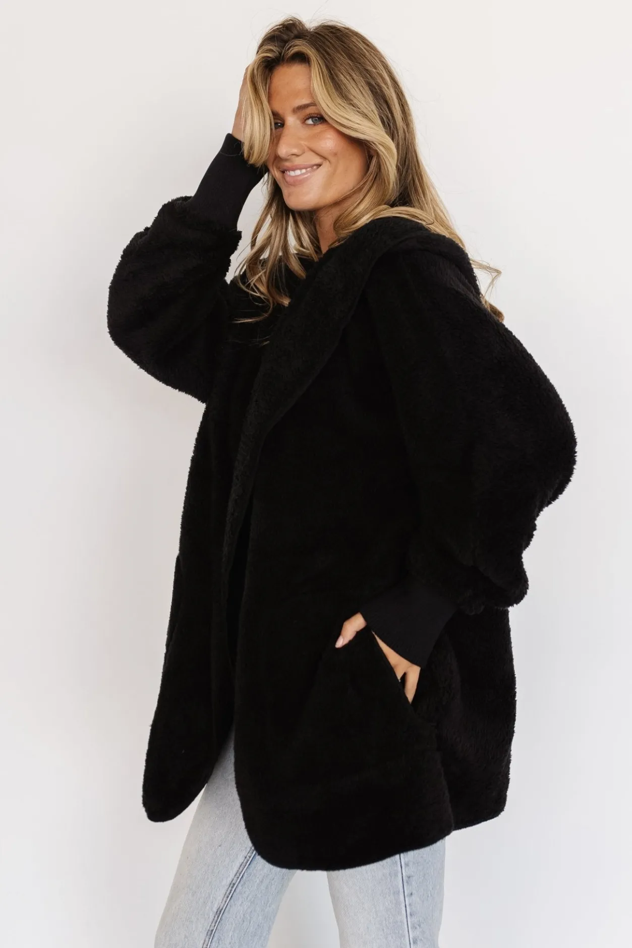 Online Baltic Born Melrose Teddy Jacket | Black