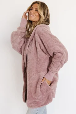 Clearance Baltic Born Melrose Teddy Jacket | Dusty Lilac DustyLilac