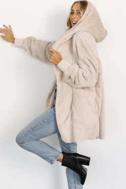 Discount Baltic Born Melrose Teddy Jacket | Oatmeal
