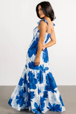 Fashion Baltic Born Mikaela Maxi Dress | Blue Floral BlueFloral