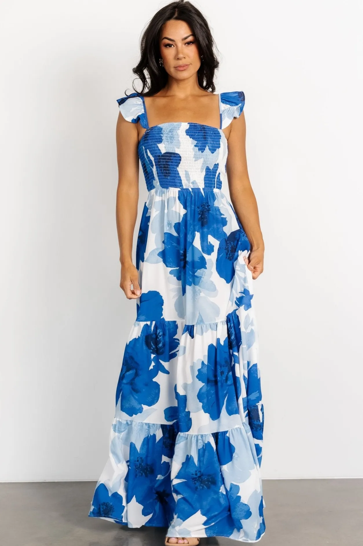 Fashion Baltic Born Mikaela Maxi Dress | Blue Floral BlueFloral