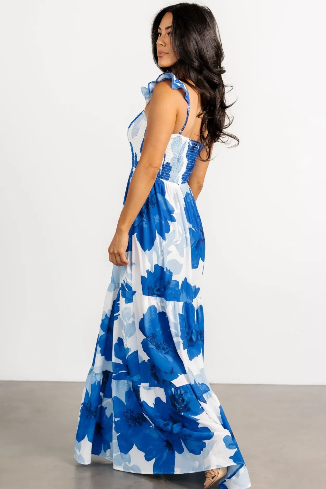 Fashion Baltic Born Mikaela Maxi Dress | Blue Floral BlueFloral