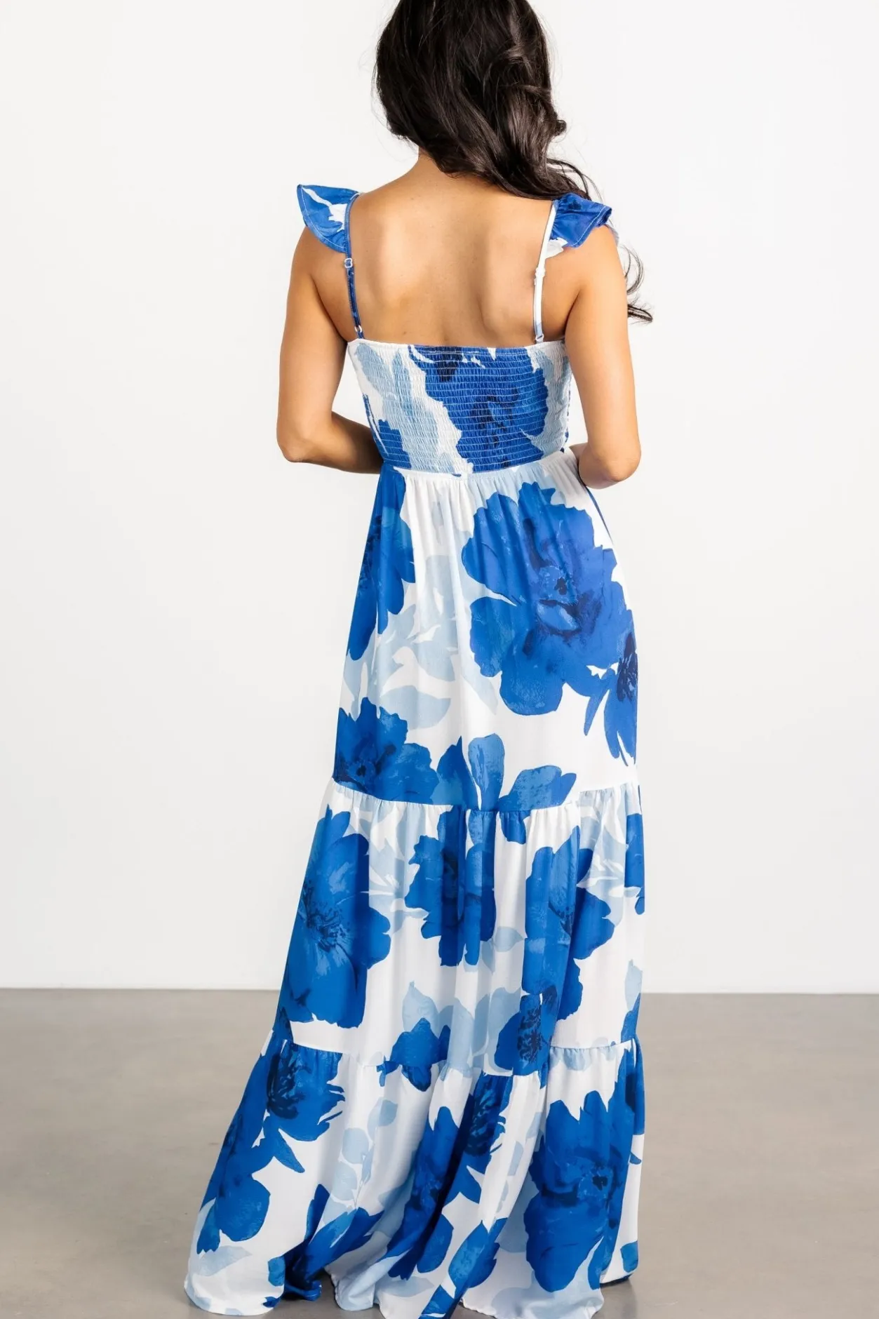Fashion Baltic Born Mikaela Maxi Dress | Blue Floral BlueFloral