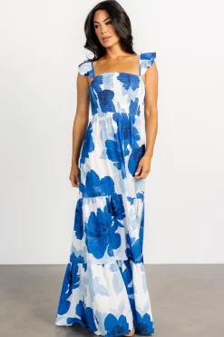 Fashion Baltic Born Mikaela Maxi Dress | Blue Floral BlueFloral