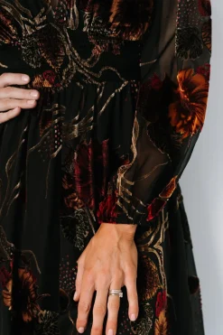 Fashion Baltic Born Mikla Maxi Dress | Black Multi BlackMulti