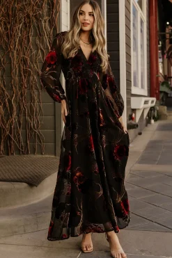 Fashion Baltic Born Mikla Maxi Dress | Black Multi BlackMulti