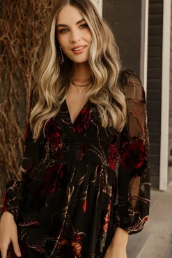 Fashion Baltic Born Mikla Maxi Dress | Black Multi BlackMulti
