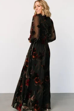 Fashion Baltic Born Mikla Maxi Dress | Black Multi BlackMulti