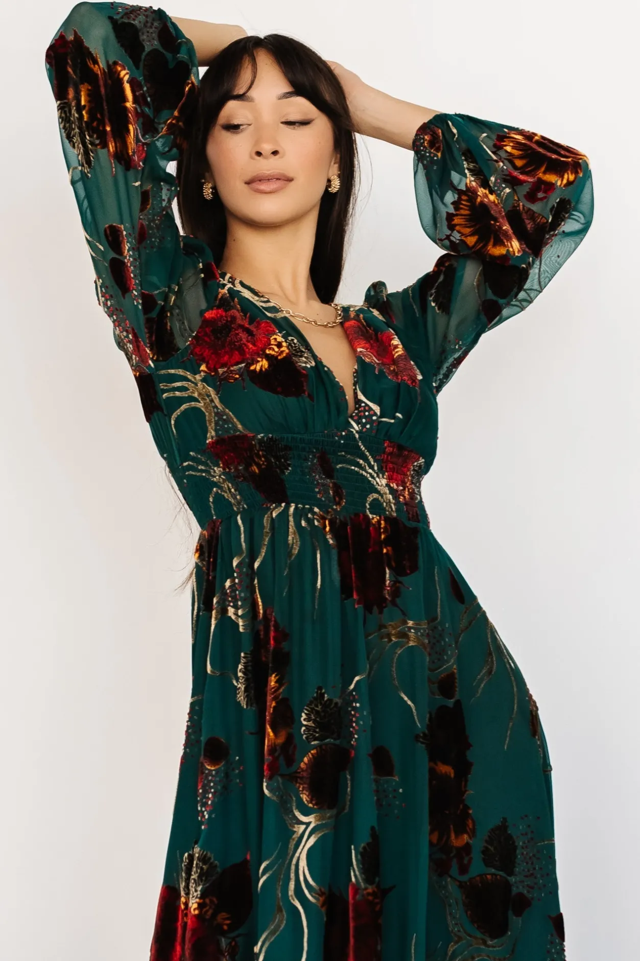 Hot Baltic Born Mikla Maxi Dress | Jade Multi JadeMulti