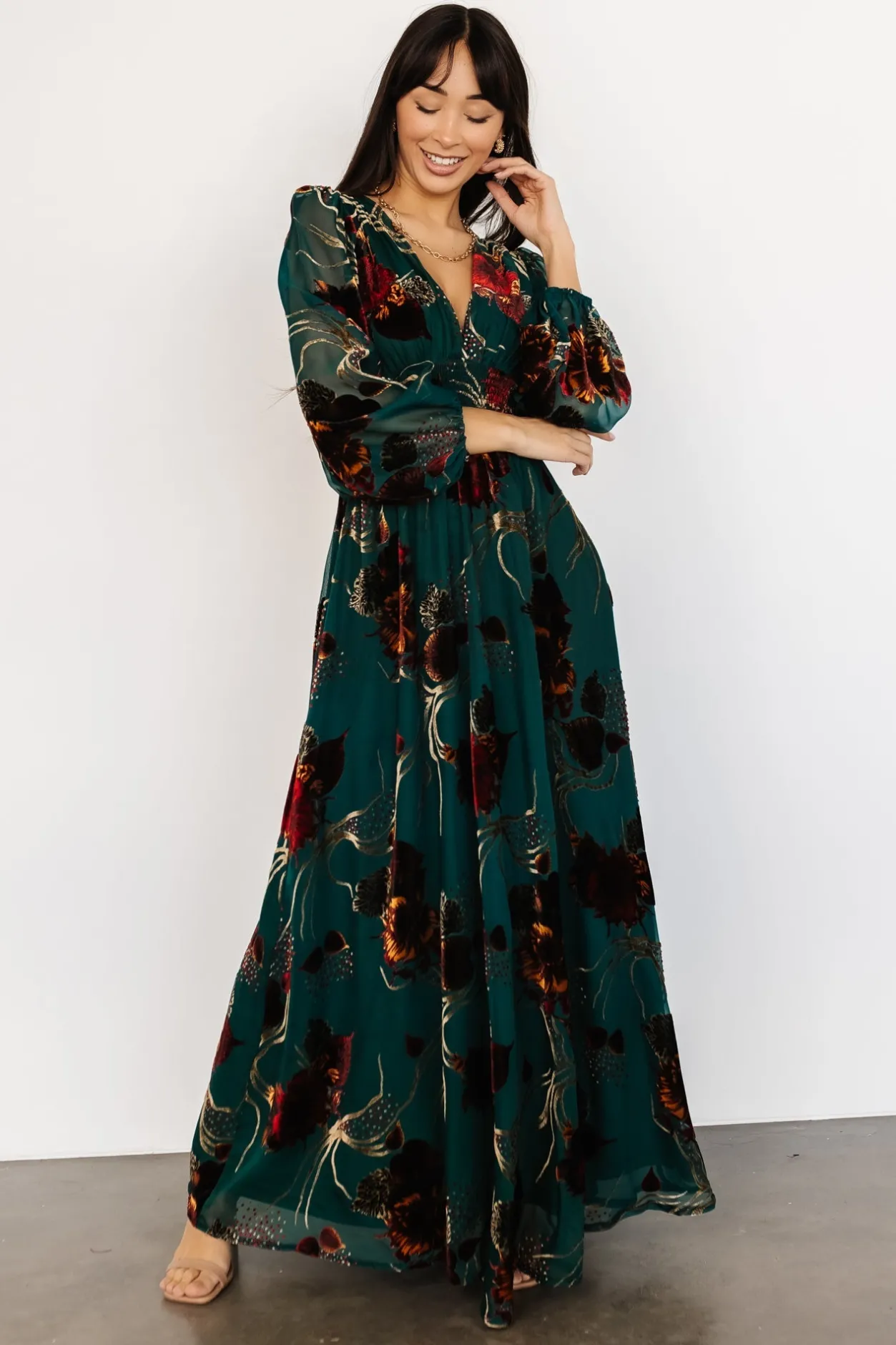 Hot Baltic Born Mikla Maxi Dress | Jade Multi JadeMulti