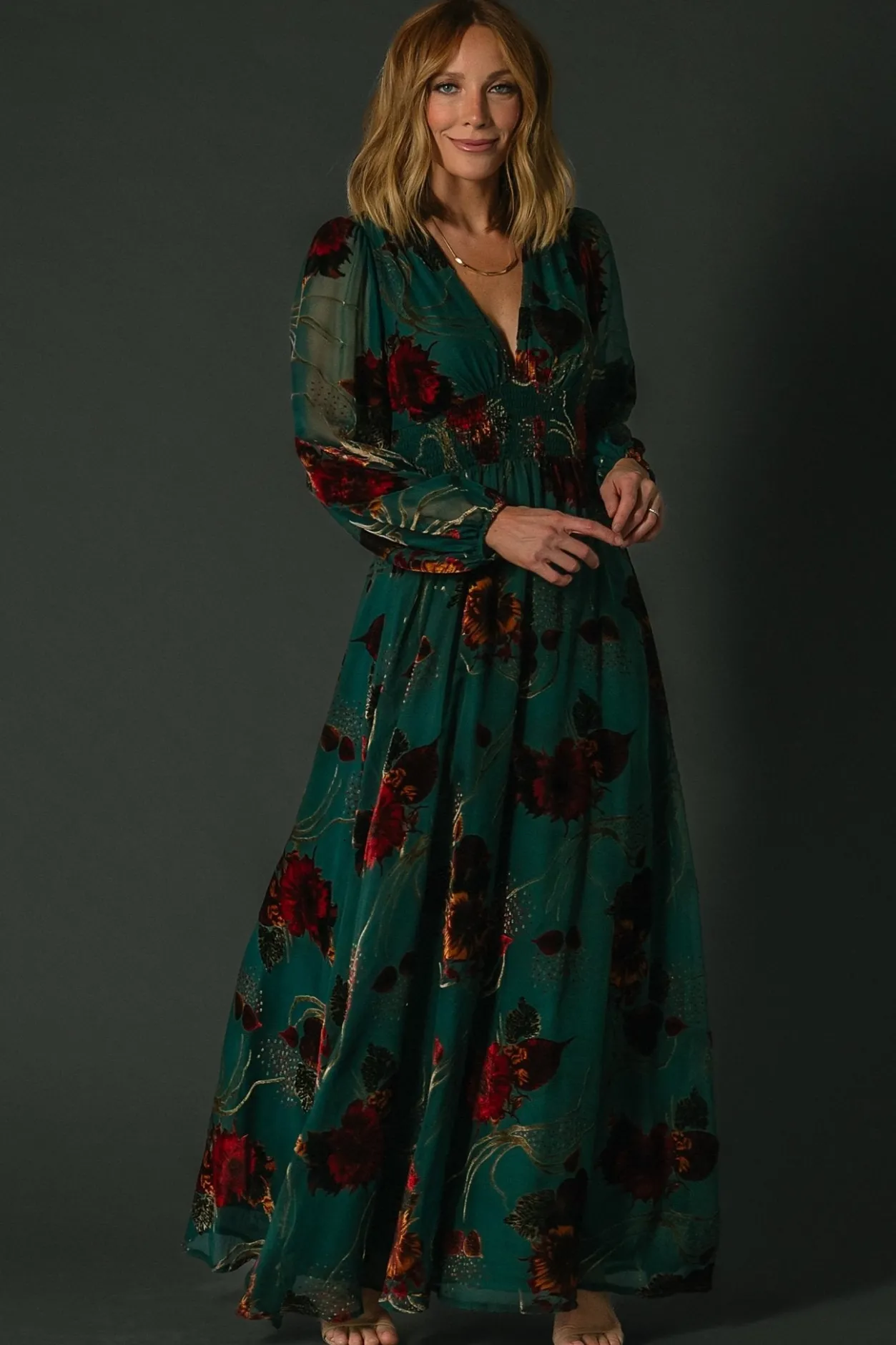 Hot Baltic Born Mikla Maxi Dress | Jade Multi JadeMulti