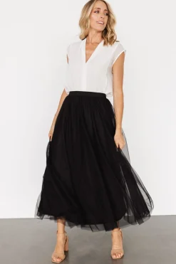 Hot Baltic Born Mila Tulle Skirt | Black