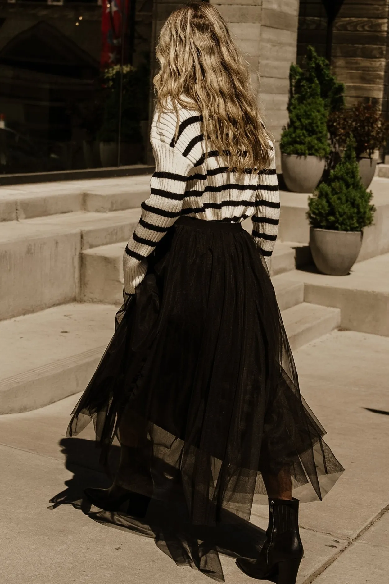 Hot Baltic Born Mila Tulle Skirt | Black