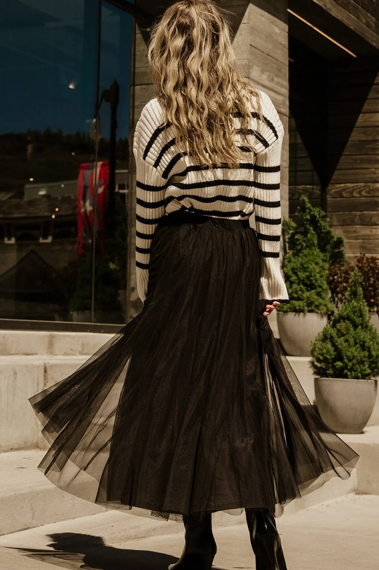 Hot Baltic Born Mila Tulle Skirt | Black