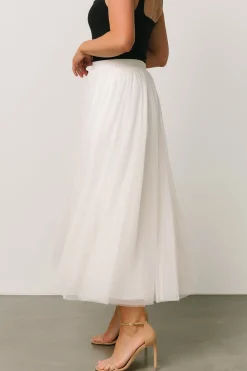 Hot Baltic Born Mila Tulle Skirt | Cream