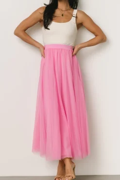 Discount Baltic Born Mila Tulle Skirt | Taffy Pink TaffyPink