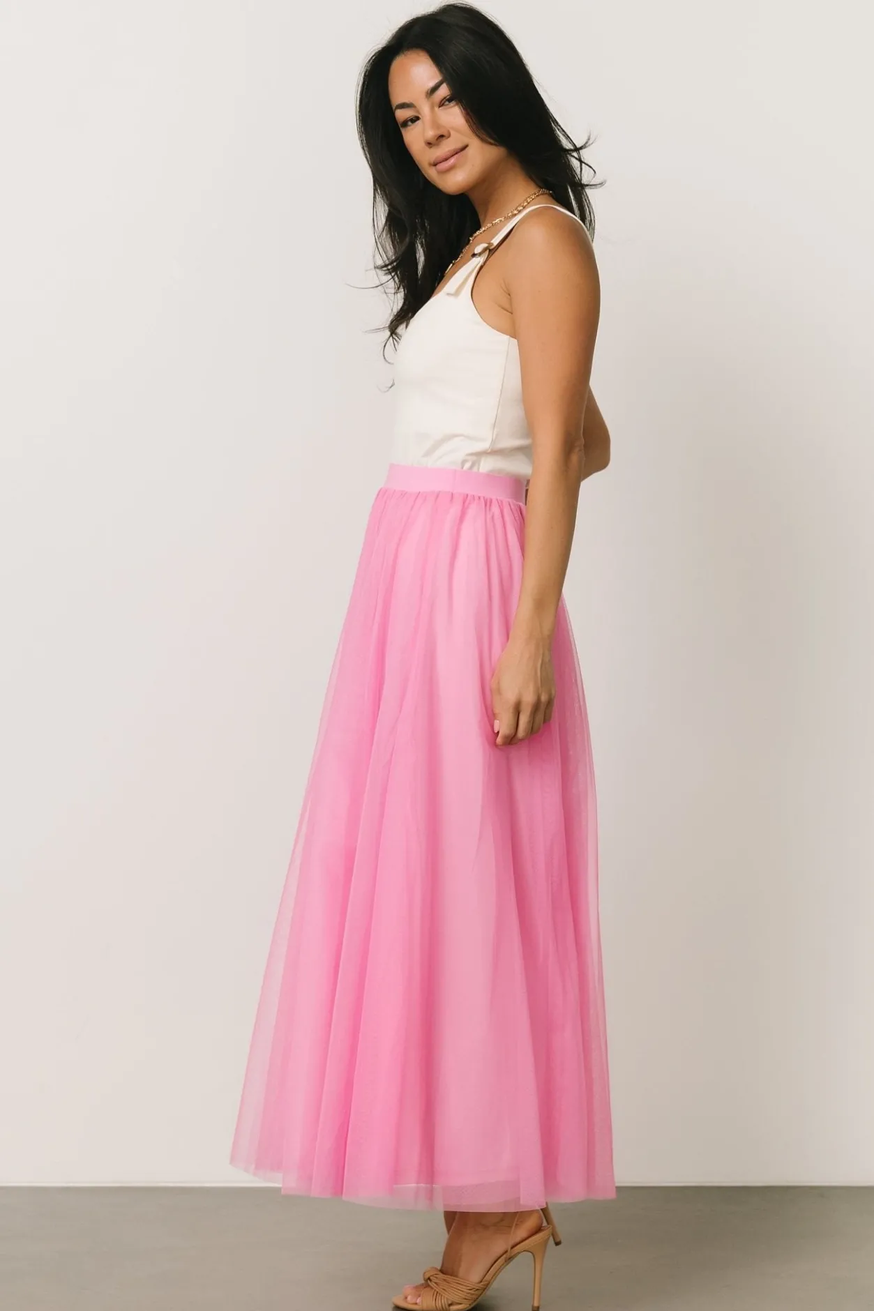 Discount Baltic Born Mila Tulle Skirt | Taffy Pink TaffyPink