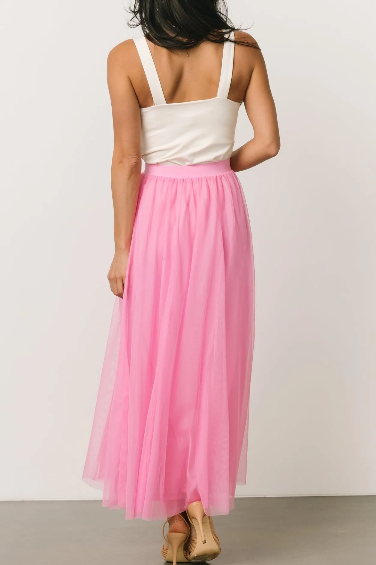 Discount Baltic Born Mila Tulle Skirt | Taffy Pink TaffyPink
