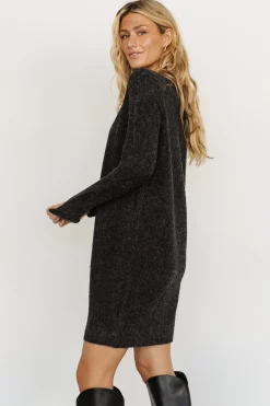 Hot Baltic Born Miller Sweater Dress | Charcoal Black CharcoalBlack