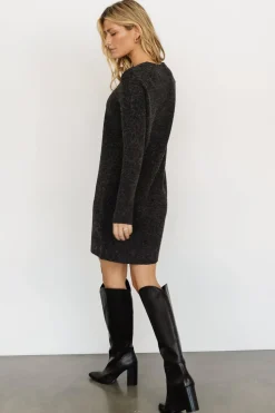 Hot Baltic Born Miller Sweater Dress | Charcoal Black CharcoalBlack