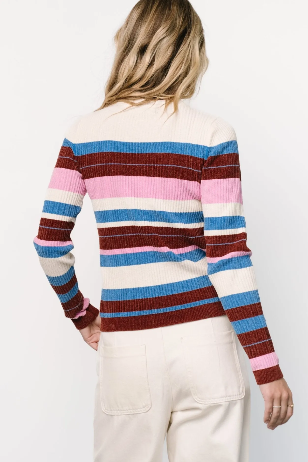 Online Baltic Born Milwaukee Striped Sweater | Orchid Multi OrchidMulti