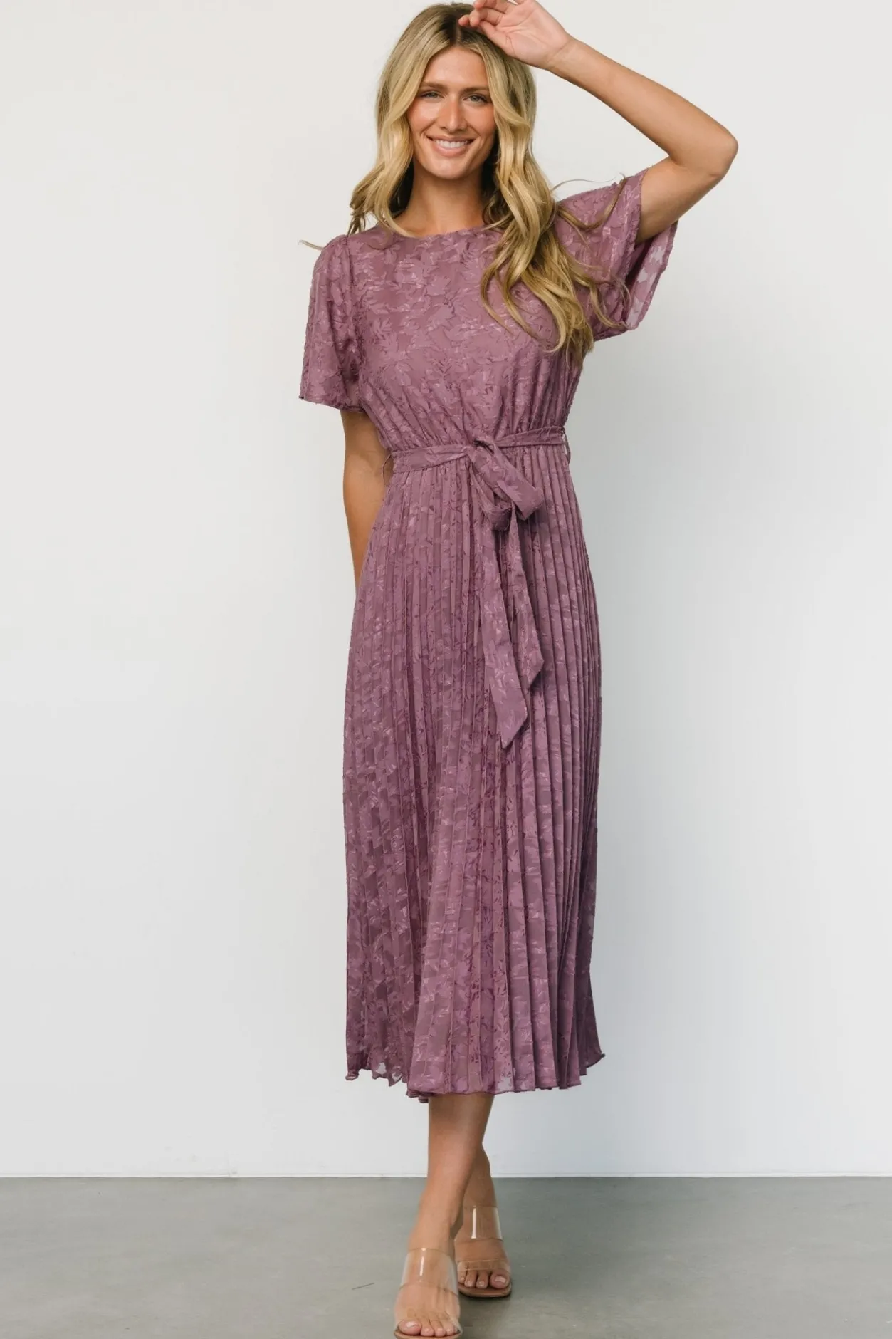 Hot Baltic Born Mindy Pleated Dress | Vintage Plum VintagePlum