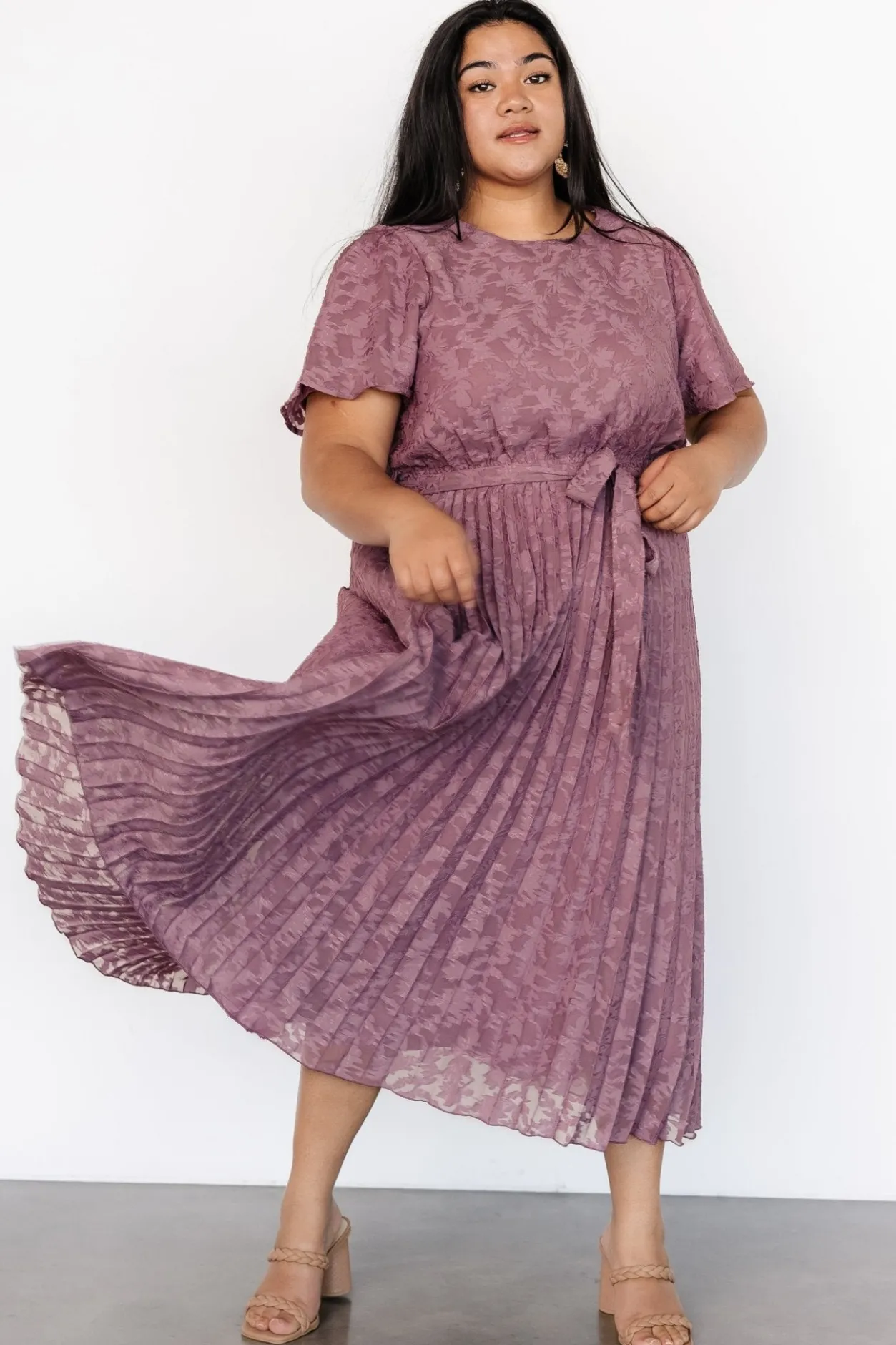 Hot Baltic Born Mindy Pleated Dress | Vintage Plum VintagePlum