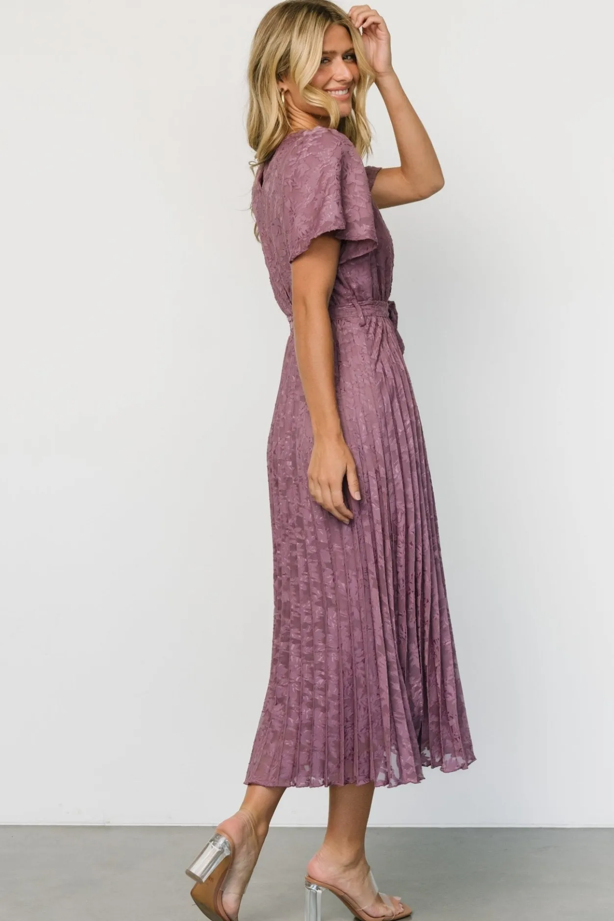 Hot Baltic Born Mindy Pleated Dress | Vintage Plum VintagePlum