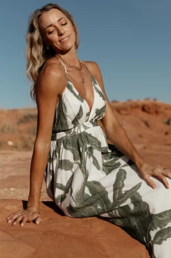 Best Baltic Born Miramar Maxi Dress | Green Print GreenPrint