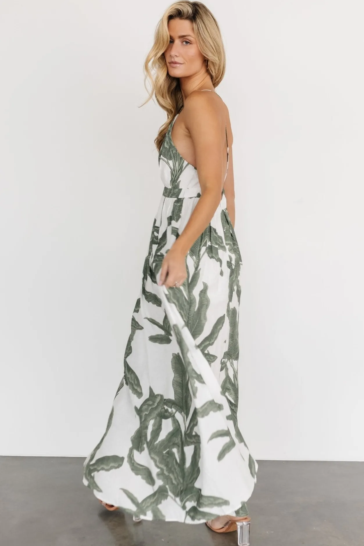 Best Baltic Born Miramar Maxi Dress | Green Print GreenPrint