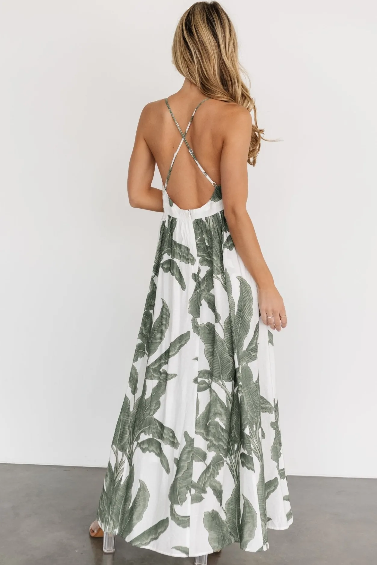Best Baltic Born Miramar Maxi Dress | Green Print GreenPrint