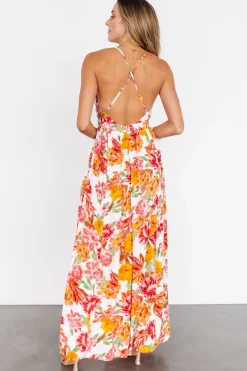 New Baltic Born Miramar Maxi Dress | Off White Floral OffWhiteFloral